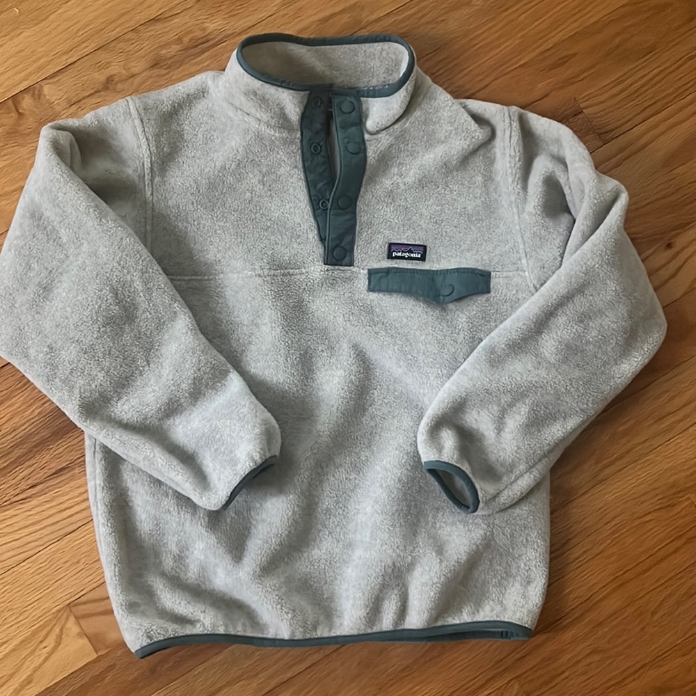 Patagonia synchilla green pullover